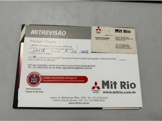 MITSUBISHI LANCER 2.0 HL-T 16V GASOLINA 4P AUTOMÁTICO